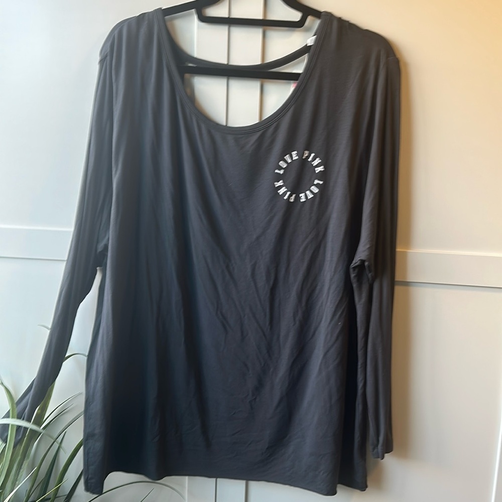 PINK long sleeve top